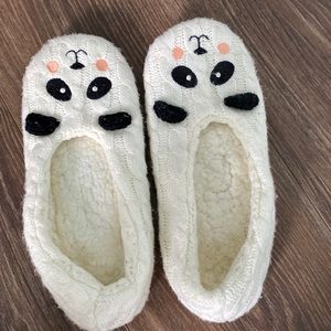 Panda bear cute slippers